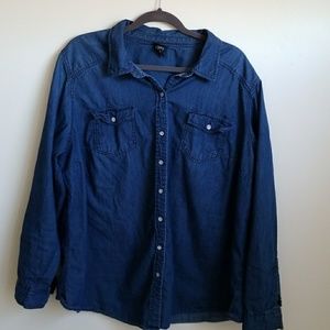 Blue Jean denim shirt